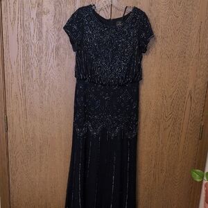 Elegant Navy Dress